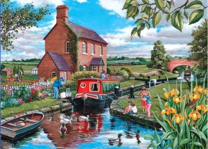 House of Puzzles: Keepers Cottage (150) minipuzzel in koker