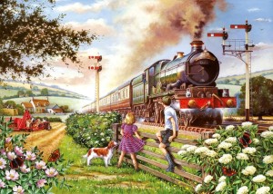 House of Puzzles: Railway Children (150) minipuzzel in koker
