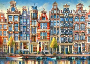 Cherry Pazzi: Amsterdam Rhythm (1000) legpuzzel