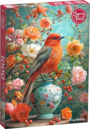 Cherry Pazzi: Floral Melody (1000) verticale puzzel