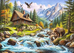 Cherry Pazzi: The Living Valley (1000) legpuzzel