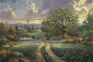 Thomas Kinkade: Country Living (1000)