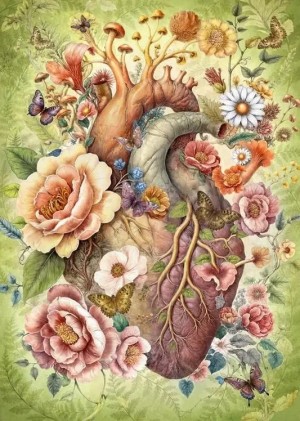 Cherry Pazzi: Love Grows Softly (1000) verticale puzzel