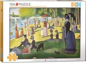 Eurographics: A Sunday Afternoon on the Island of La Grande Jatte (104XL) legpuzzel