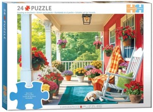 Eurographics: Sleeping on the Porch (24XXXL) legpuzzel