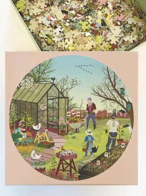 Vissevasse: Spring Feeling (1000) ronde puzzel