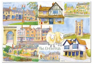 Emma Ball: The Cotswolds (1000) legpuzzel