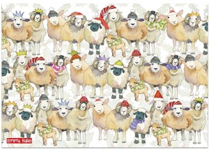 Emma Ball: Christmas Sheep (1000) legpuzzel
