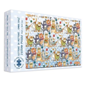 Emma Ball: Kittens in Mittens (1000) kattenpuzzel