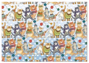 Emma Ball: Kittens in Mittens (1000) kattenpuzzel
