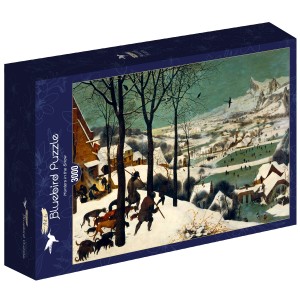 Art by Bluebird: Hunters in the Snow (3000) kunstpuzzel OP = OP