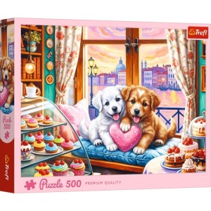 Trefl: Puppy Love (500) hondenpuzzel