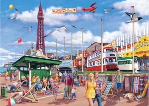 House of Puzzles: Blackpool Promenade (500BIG) legpuzzel