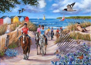 House of Puzzles: Sea Horses (500BIG) legpuzzel