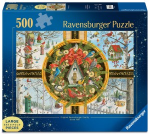 Ravensburger: Christmas Songbirds (500XL) kerstpuzzel
