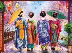 Ravensburger: Blossom Walk (500) legpuzzel