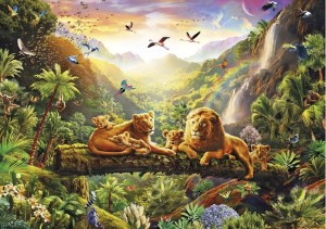 Educa: The Lion Tree Bridge (1500) SCHADE AAN DOOS OP = OP