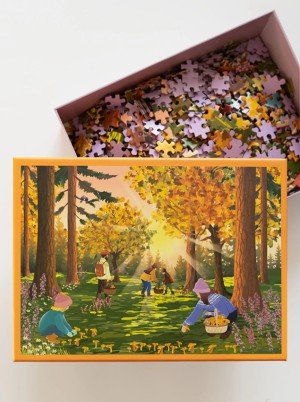 Vissevasse: Forest Treasures (1000) herfstpuzzel