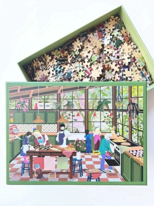 Vissevasse: Cosy Kitchen (1000) legpuzzel