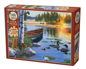 Cobble Hill: Morning on the Lake (275XXL) Easy Handling puzzel