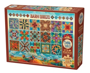 Cobble Hill: Barn Quilts (275XXL) Easy Handling puzzel