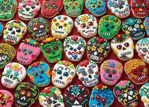 Cobble Hill: Sugar Skull Cookies (1000) legpuzzel