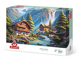 Art Puzzle: Wooden Valley (260XL) legpuzzel