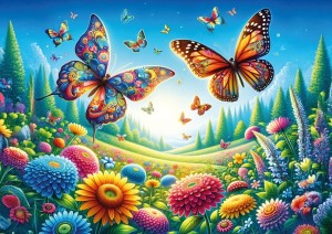 Art Puzzle: Wings of Spring (260XL) legpuzzel