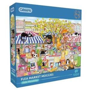 Gibsons: Flea Market Moggies (1000) legpuzzel