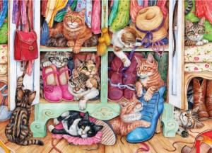 Gibsons: Puss in Boots (1000) kattenpuzzel
