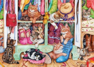 Gibsons: Puss in Boots (500XL) kattenpuzzel