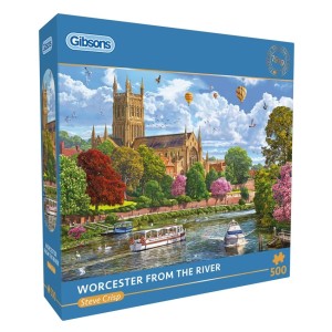 Gibsons: Worcester from the River (500) legpuzzel