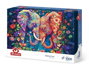 Art Puzzle: Elephant Love (1000) legpuzzel
