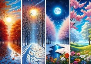 Art Puzzle: Gates to the Seasons (1000) legpuzzel