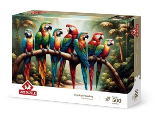 Art Puzzle: Tropical Paradise (500) legpuzzel