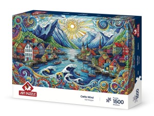 Art Puzzle: Celtic Wind (1500) legpuzzel