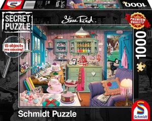 Schmidt: Secret Puzzle - Grandmother's Room (1000) legpuzzel