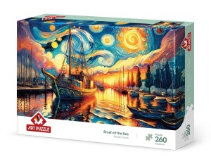 Art Puzzle: Brush of the Sea (260XL) legpuzzel