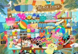 Pieces and Peace: Beach Souvenir Shop (1000) legpuzzel