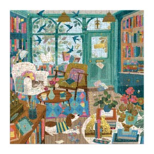 Galison: Bookshop Afternoon (500) vierkante puzzel