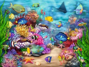 Ravensburger: Tropical Reef Life (750XL) legpuzzel
