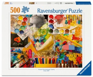 Ravensburger: Art Studio (500) legpuzzel