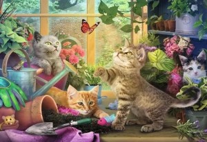 Ravensburger: Cheeky Cats (200XL) legpuzzel