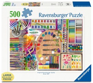Ravensburger: The Artist's Palette (500XL) legpuzzel