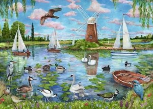 Ravensburger: Life Along the Broads (1000) legpuzzel