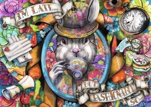 Ravensburger: Fashionably Late (1000) legpuzzel