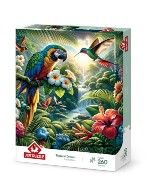 Art Puzzle: Tropical Dream (260XL) verticale puzzel