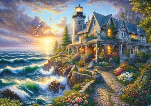 Art Puzzle: Coastal Symphony (500) legpuzzel