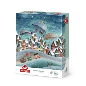 Art Puzzle: The Winter Fairtale (260XL) verticale puzzel