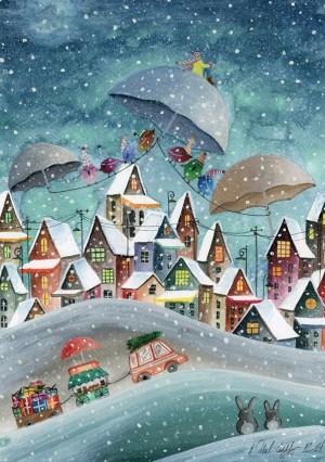 Art Puzzle: The Winter Fairtale (260XL) verticale puzzel